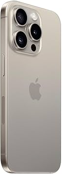 Amazon.com: Apple iPhone 15 Pro Max, 256GB, Natural Titanium - T