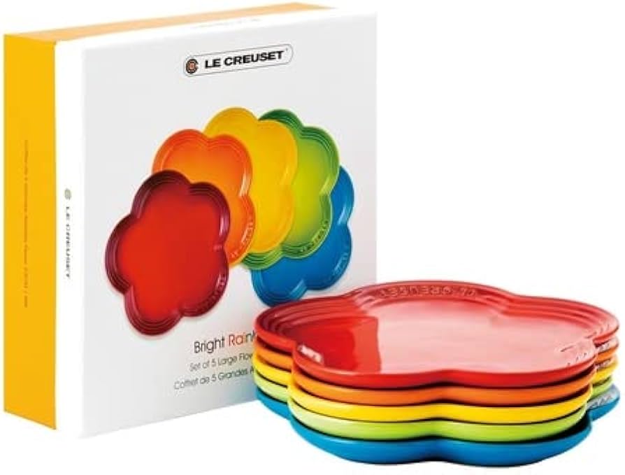Amazon.co.jp: ル・クルーゼ(Le Creuset) 皿 フラワー・プレート LC