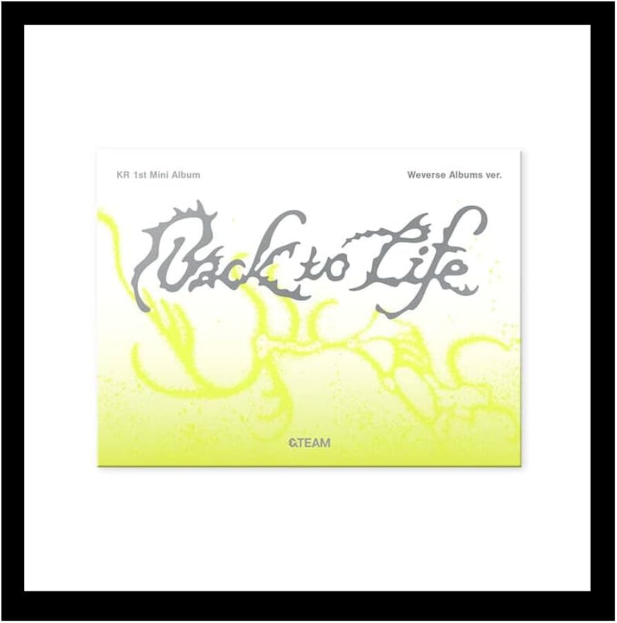 Amazon.com: &Team KR - 1st Mini Album Back to Life Photocard Box