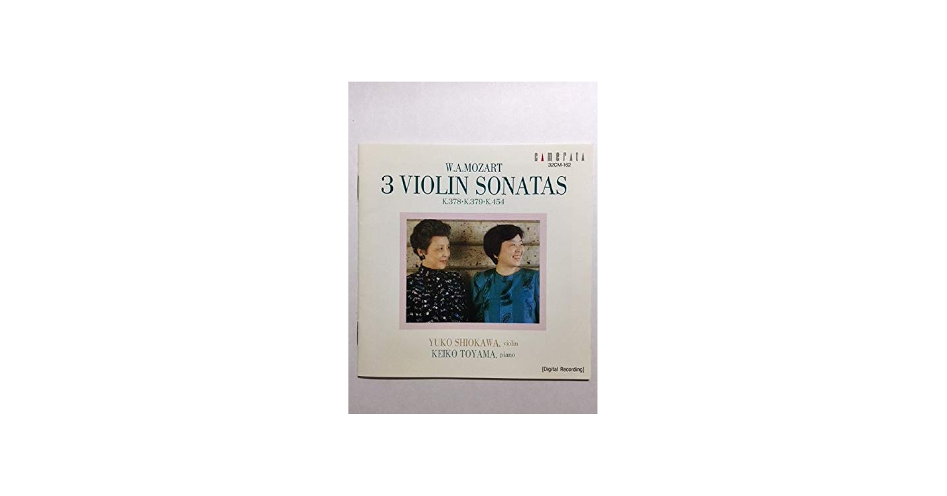 モーツァルト/ヴァイオリン・ソナタ集2 - Amazon.com Music