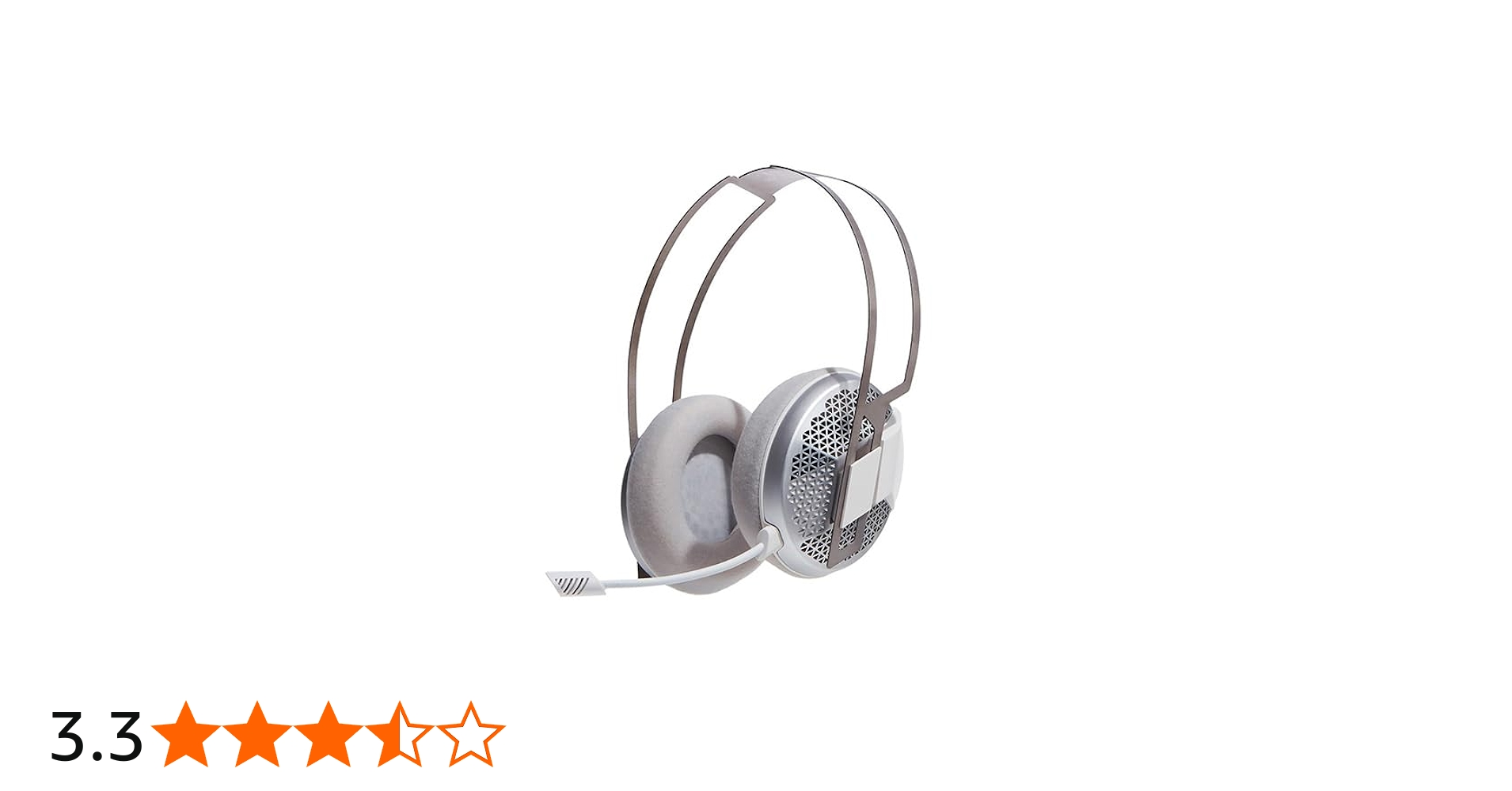Amazon.co.jp: fumo TRUTH Open Air Gaming Headset Silver ゲーミング