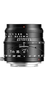 Amazon.co.jp: TTArtisan Tilt 50mm F1.4 Xマウント 単焦点レンズ フル