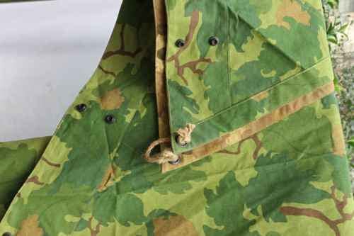 Amazon | テントシート 米軍旧式モデル ミッチェルパターン 迷彩柄 NAM