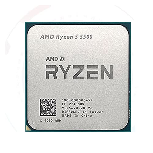 Amazon | コンピュータコンポーネント AMD Ryzen 5 5500 CPU R5 5500
