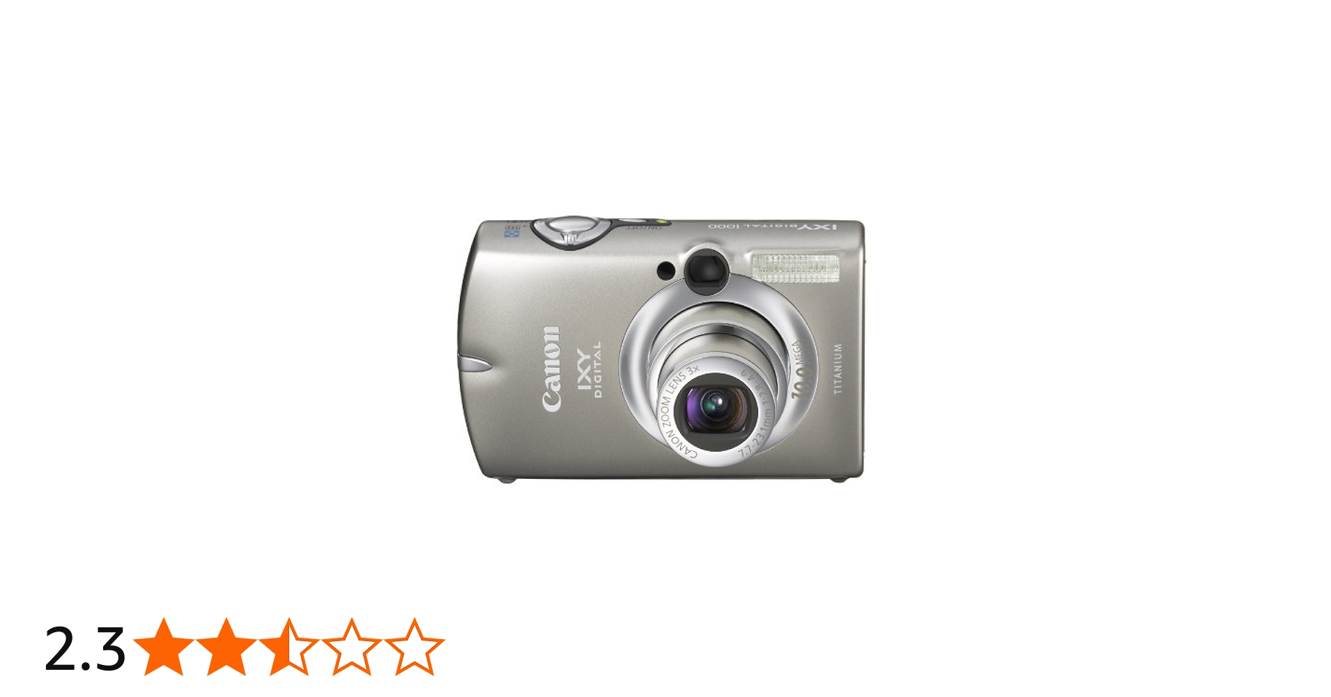 Amazon | Canon デジタルカメラ IXY (イクシ) DIGITAL 1000 IXYD1000