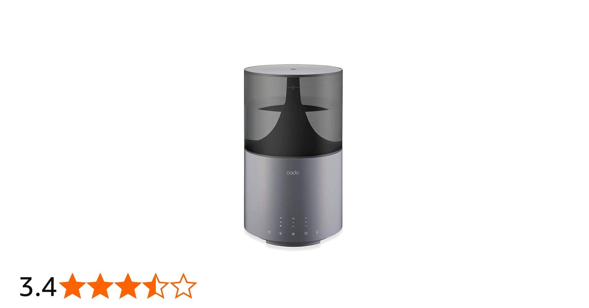 Amazon | 【cado(カドー)】 STEM 300（クールグレー） 加湿器 11畳 大