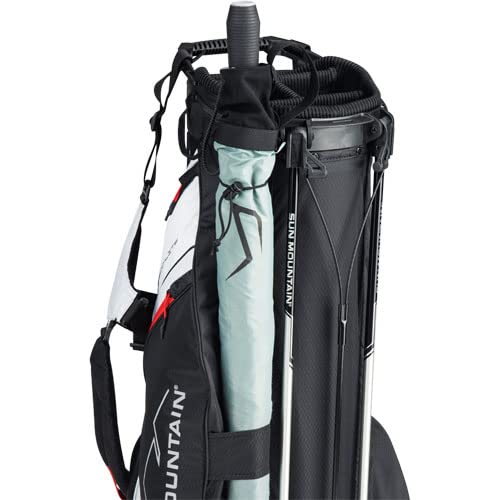 Amazon | Sun Mountain Eco-Lite スタンドバッグ ホワイト/ブラック