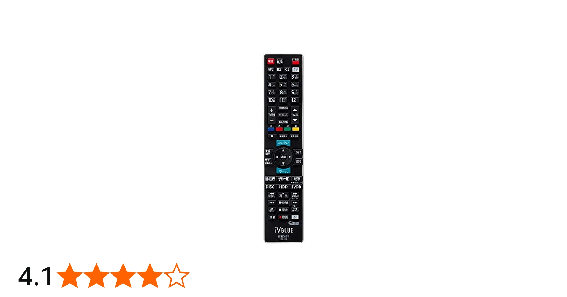 Amazon | maxell BDレコーダー BIV-TWWS用リモコン | Maxell | AV