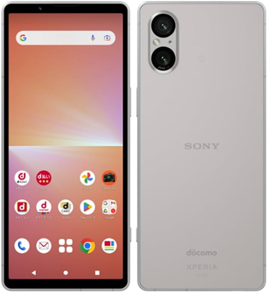 Amazon | Xperia 5 V SO-53D, プラチナシルバー, 128GB, ドコモ対応