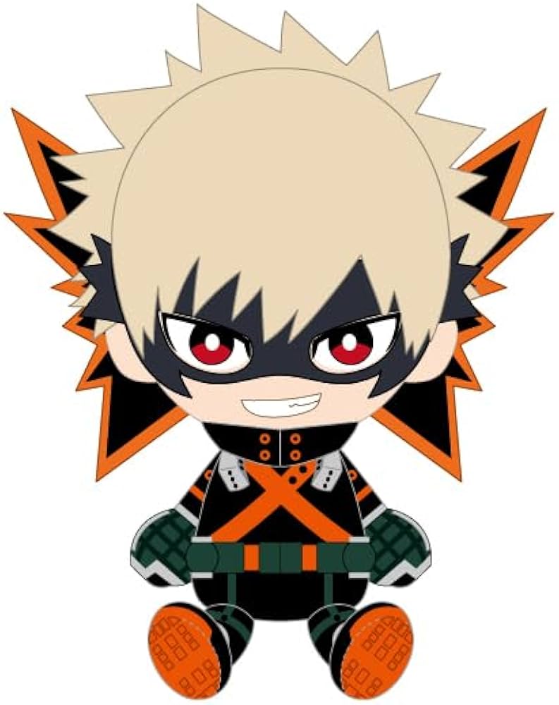 Amazon.co.jp: 僕のヒーローアカデミア 爆豪勝己 Chibiぬいぐるみ Vol