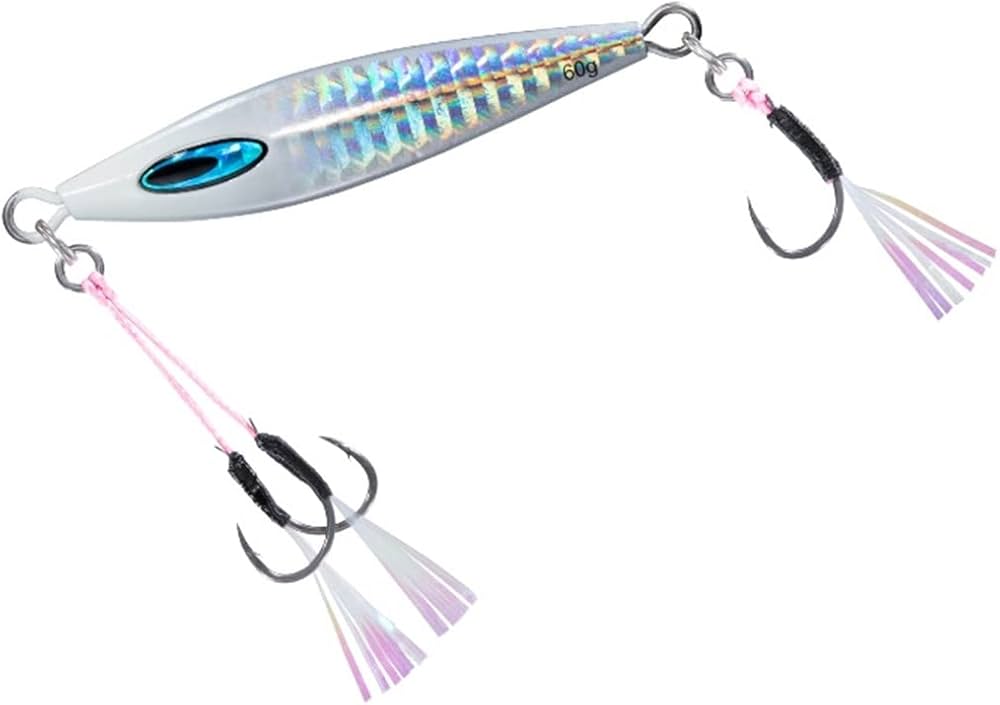 Amazon.co.jp: ダイワ(DAIWA) ソルティガ FKジグTG SLJ 60g PHシルバー