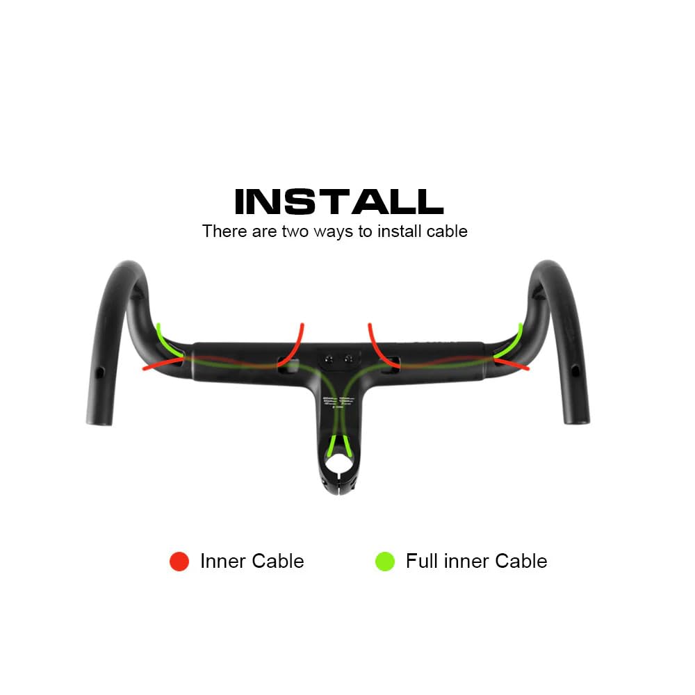 Amazon.co.jp: OG-EVKIN TURBO AIR AERO Road Bike HANDLEBAR カーボン