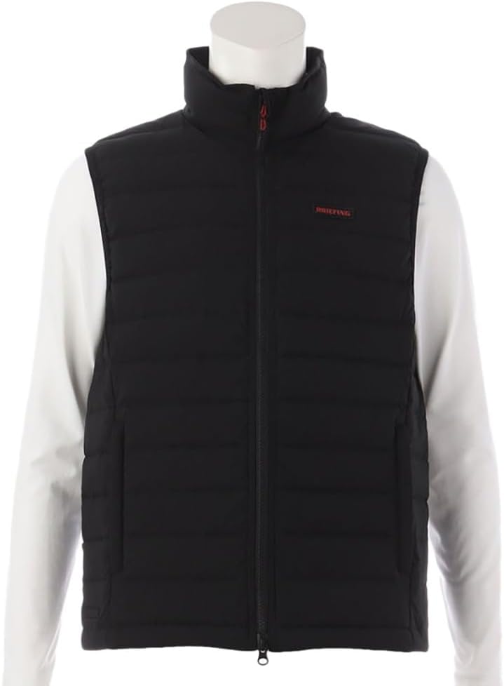 Amazon.co.jp: [ブリーフィング] ゴルフウェア TAION ダウンベスト