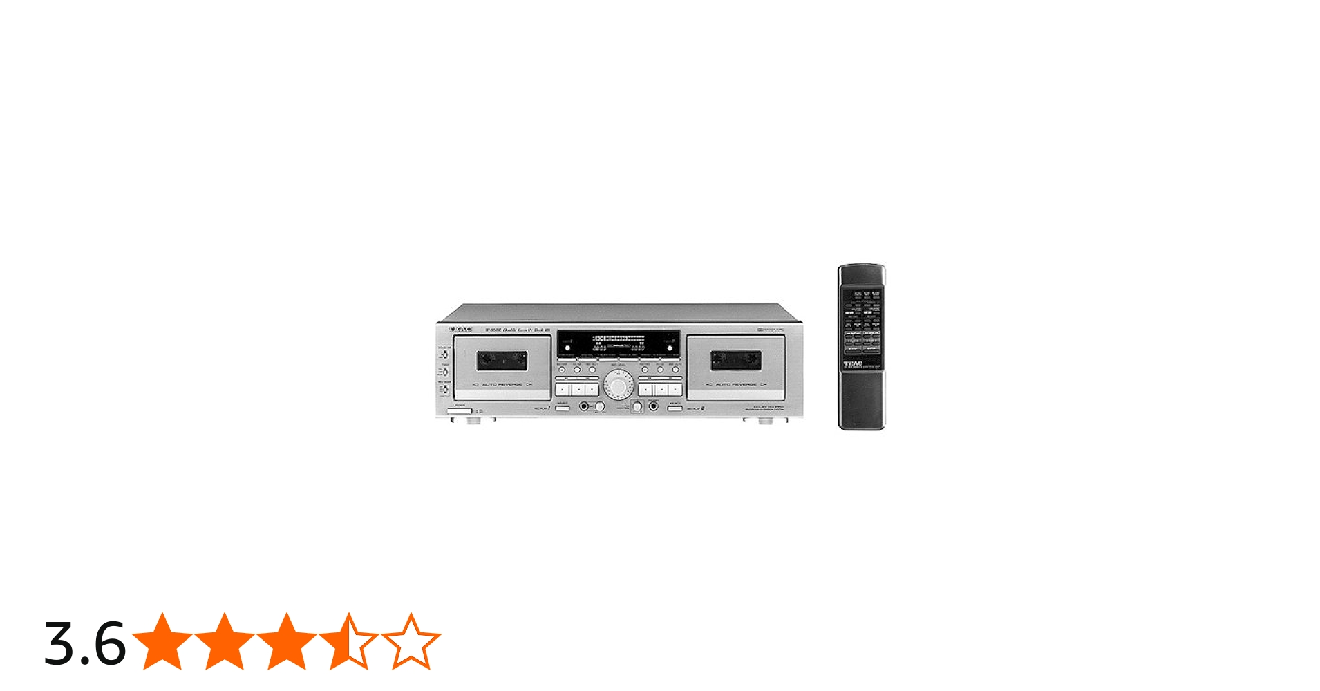 Amazon.co.jp: TEAC カセットデッキ ゴールド W-860R-N : 家電＆カメラ