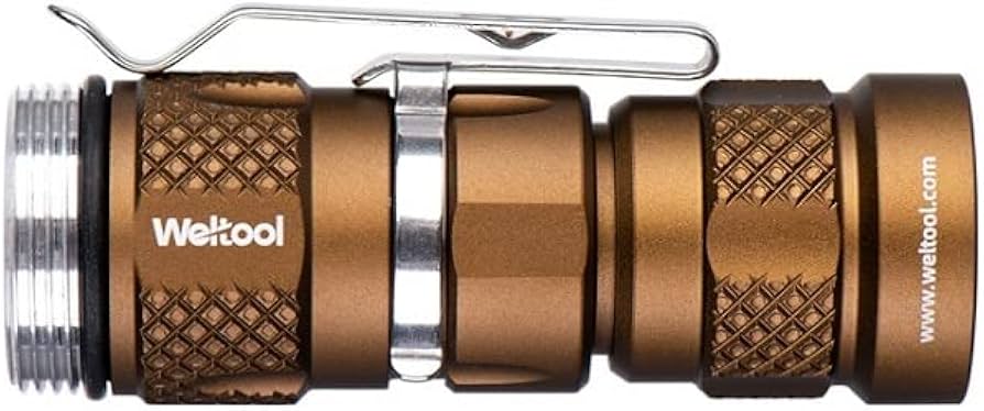 Amazon.com: Weltool BB6 Flashlight Body with Tailcap for Surefire