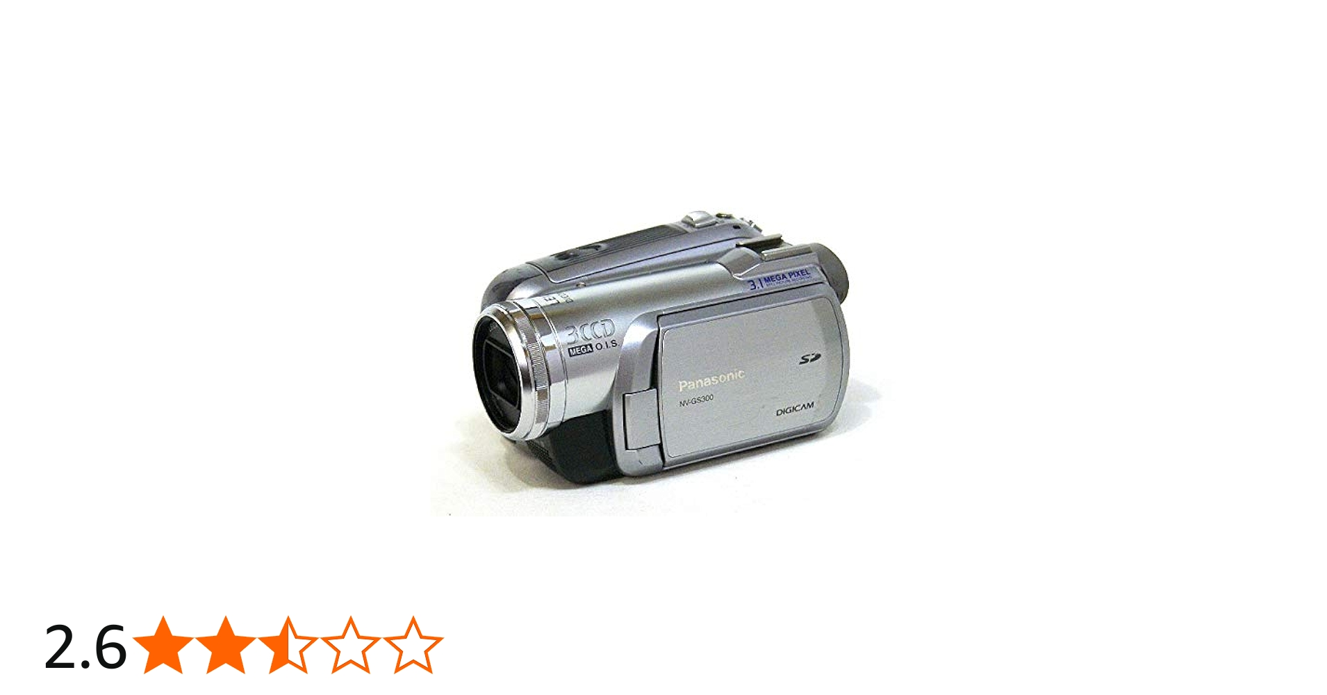 Amazon.co.jp: Panasonic パナソニック NV-GS300-S シルバー デジタル