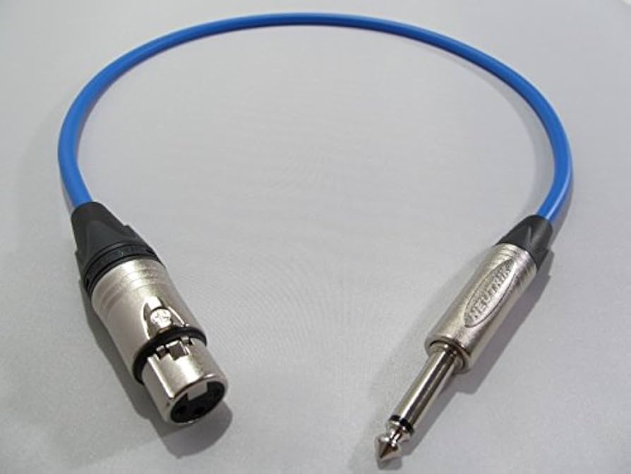 Amazon | CANARE カナレ L-4E6S XLR(メス)-TSフォンケーブル 1本 (0.5m