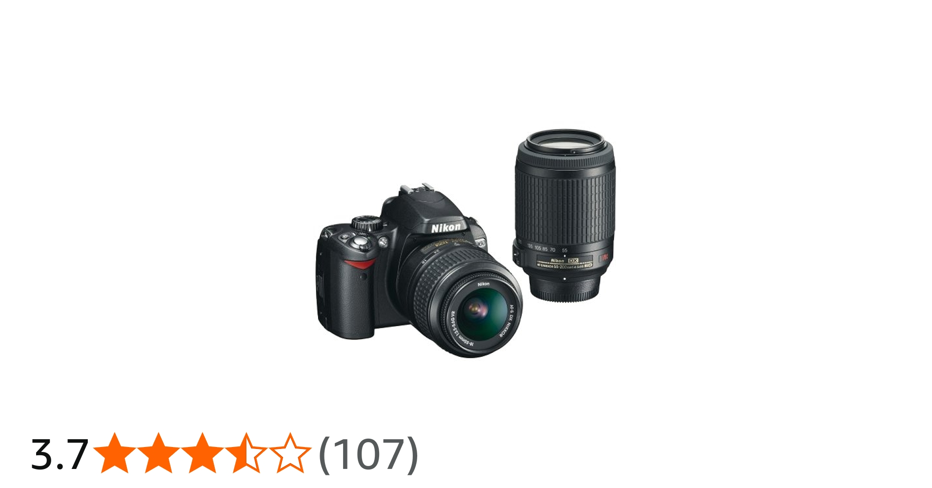 Amazon | Nikon デジタル一眼レフカメラ D60 ダブルズームキット D60WZ
