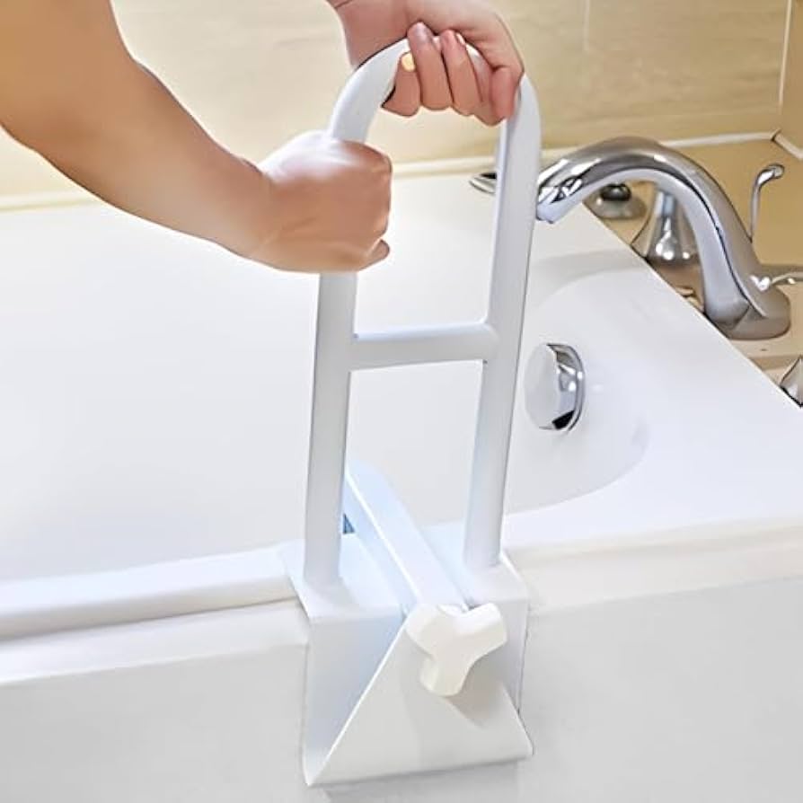 Amazon | 浴槽手すり お風呂手すり 取付け幅8.5～16cm ワンタッチ