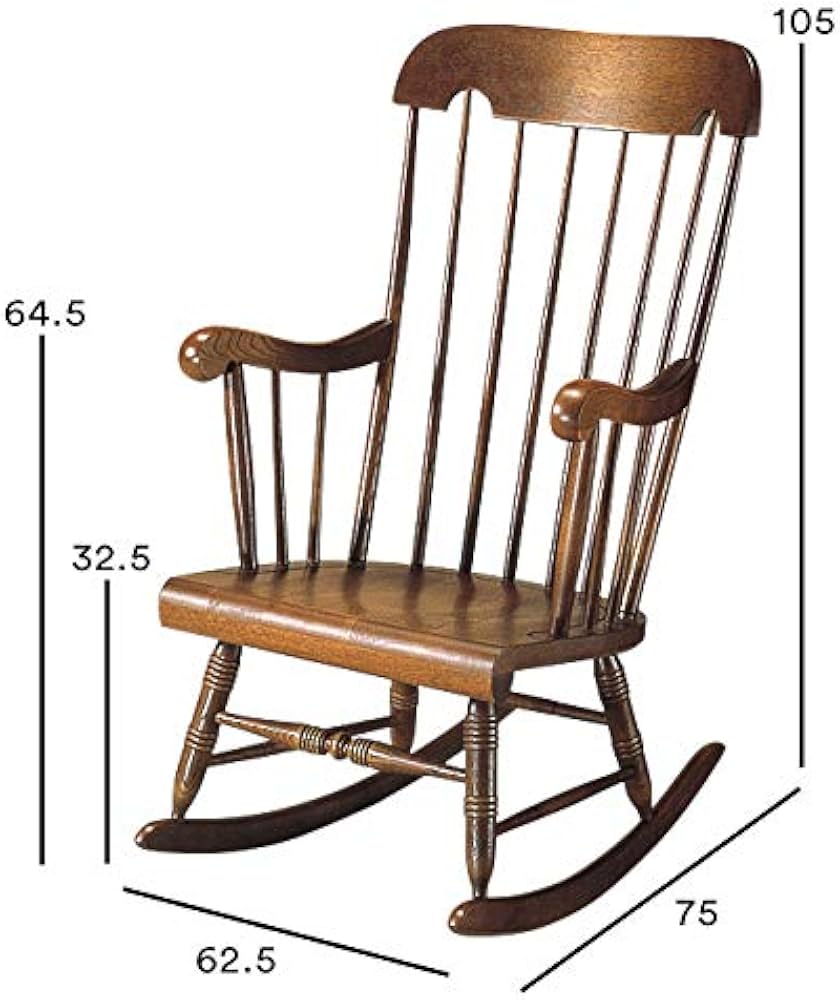 Amazon｜飛騨産業 ロッキングチェア K色 幅62.5×奥75×高さ105cm