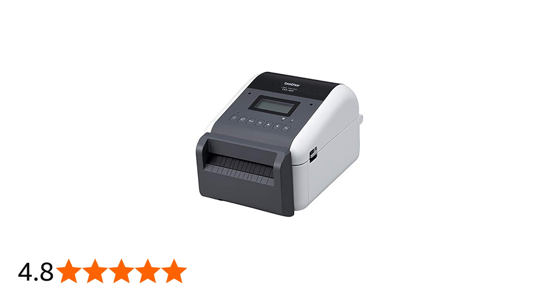 Amazon | ブラザー工業 TD-4550DNWB 4インチラベル幅 モノクロ 感熱