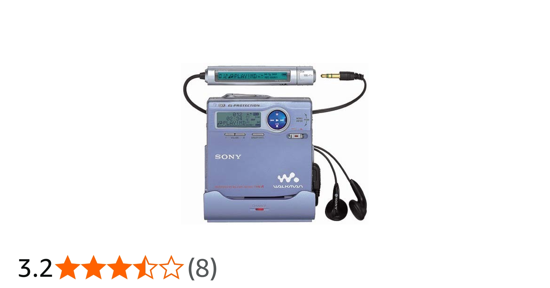 Amazon | SONY ソニー MZ-R910-L ブルー ポータブルMDレコーダー（MD