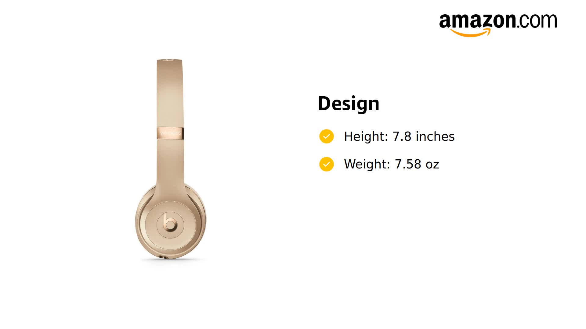 beats solo3 wireless マットゴールド(限定色) 【公式通販】