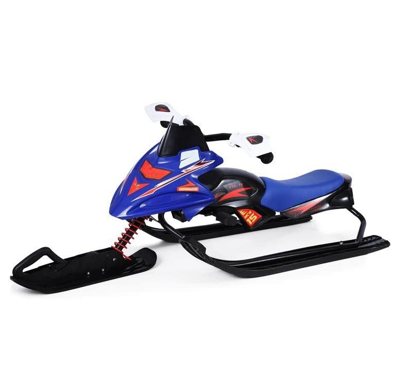 Amazon.co.jp: スノーモービル型 子供用 ソリ ブレーキ付 ール スノー