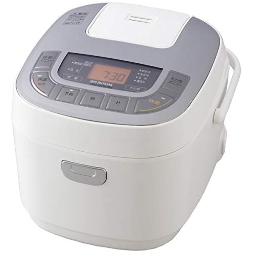 Amazon | アイリスオーヤマ マイコン炊飯ジャー（5.5合炊き） ホワイト