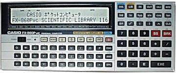 Amazon.co.jp: CASIO FX-860Pvc Pocket Computer Calculatorr 【関数