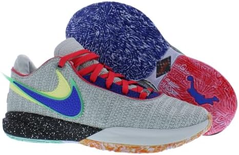 nike Lebron 20 XX Tênis de basquete masculino, prata claro/Hyper