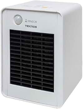 Amazon | TEKNOS ミニセラミックファンヒーター人感700W ホワイト TST