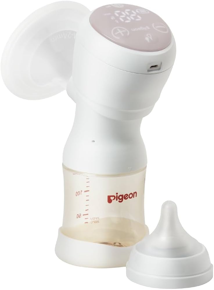 Amazon.co.jp: PIGEON ピジョン 母乳アシスト さく乳器 電動 handy fit