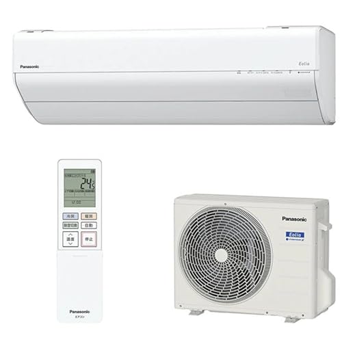 パナソニック エアコン送料込 6畳用 室内機室外機リモコンセット2018年
