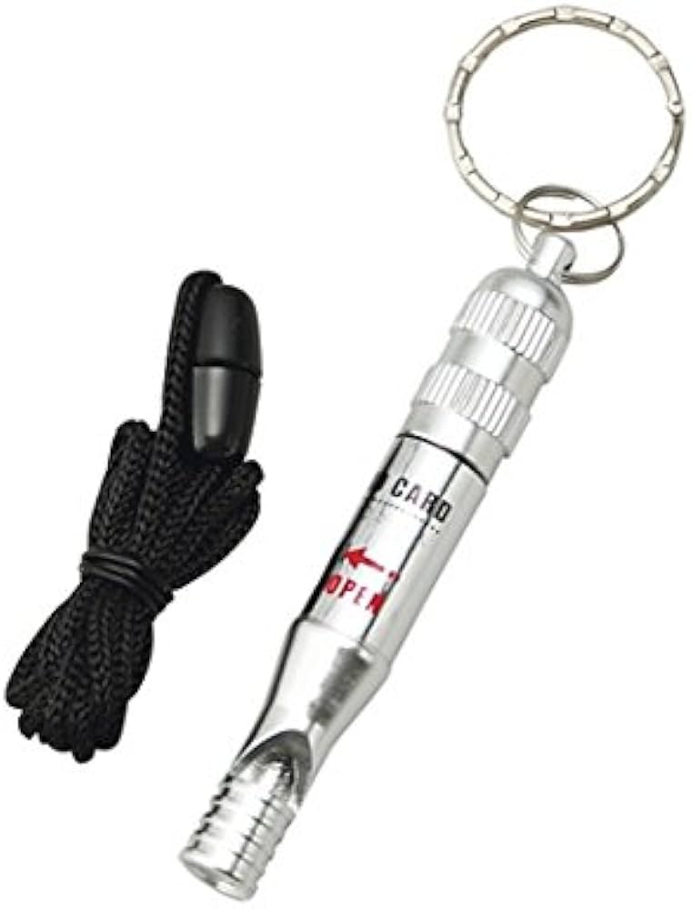 Amazon.co.jp: 日本緑十字社 緊急用ホイッスル IDカード付き 62-3806