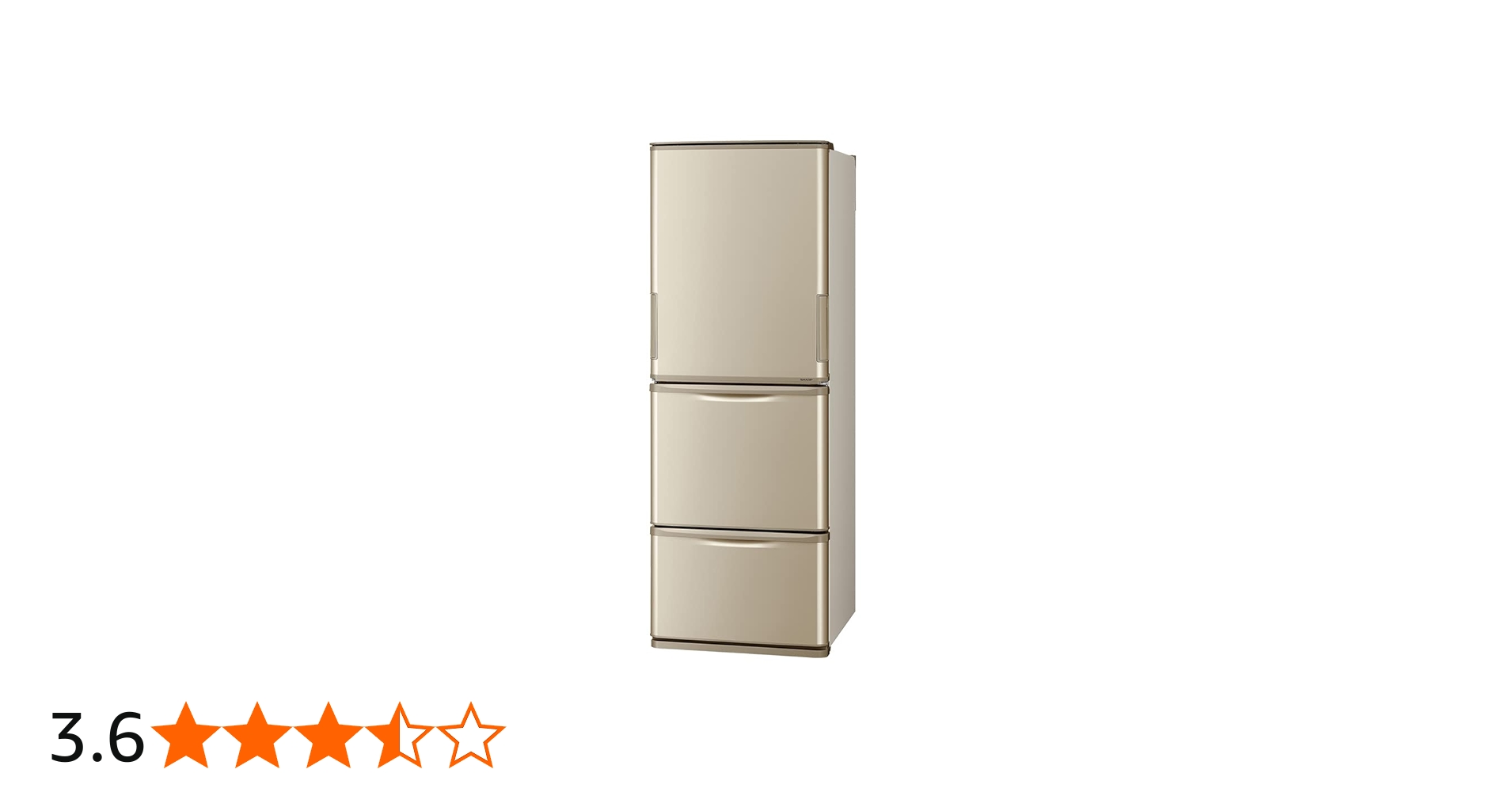 Amazon.co.jp: シャープ SHARP 冷蔵庫 SJ-X355H-N 350L 幅60.0cm