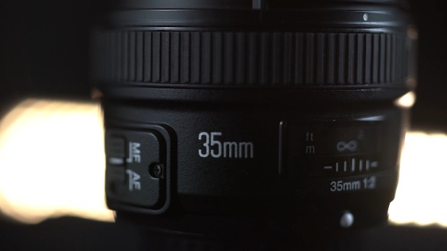 Amazon.com : YONGNUO YN35mm F2N Lens, 1:2 AF MF Wide-Angle Fixed