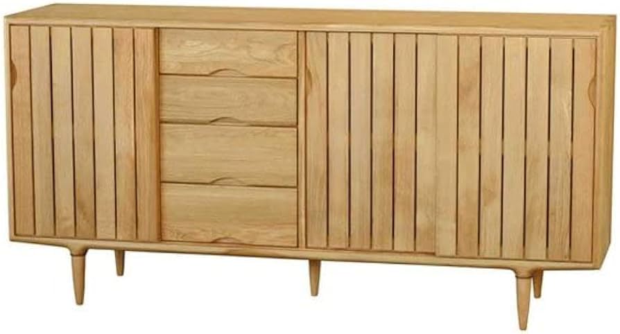 Amazon.co.jp: ウッドギャラリー樹 サイドボード 163幅 ナチュラル