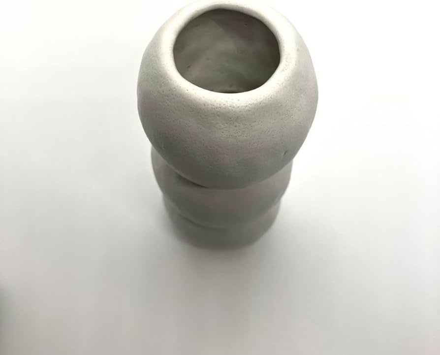 Amazon.co.jp: Madoka Rindal dango Flower Base Vase : Home & Kitchen