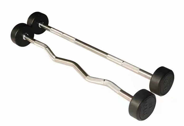 Amazon.co.jp: 10kg フィックスドバーベル カーブタイプ EZバータイプ