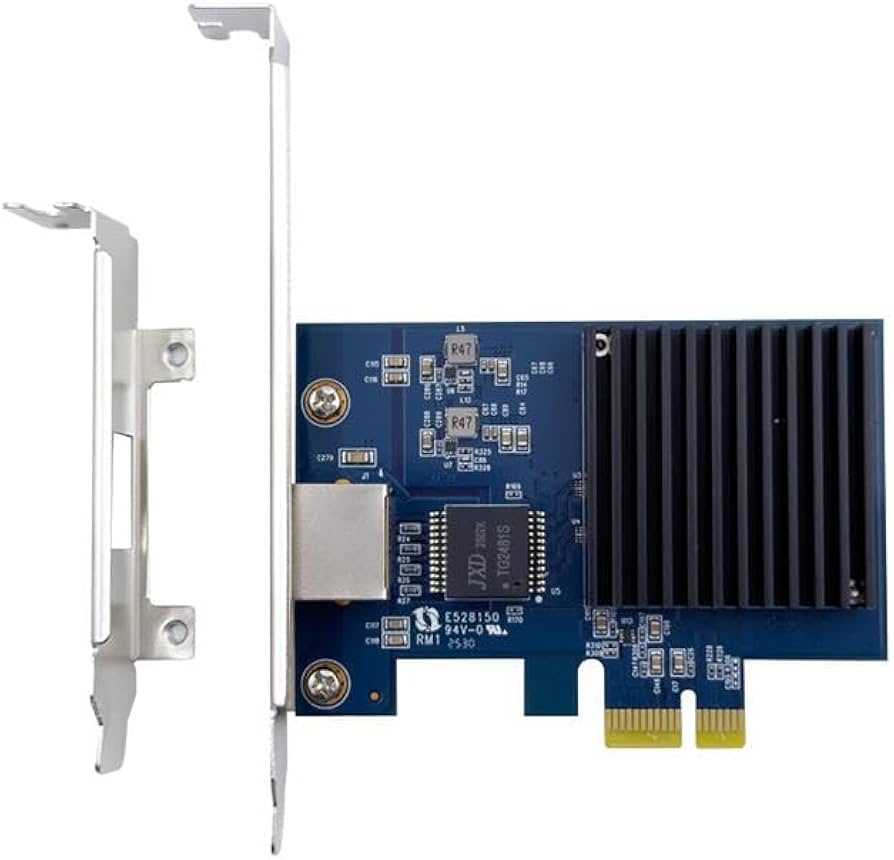 Amazon | 10GbE 有線LANカード Realtek RTL8127搭載 PCIe Gen4x1 RJ45