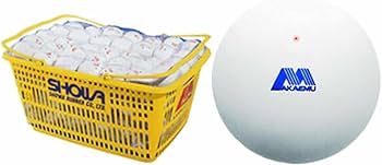 Amazon | アカエム ソフトテニスボール カゴ入り 練習球 10ダース 軟式