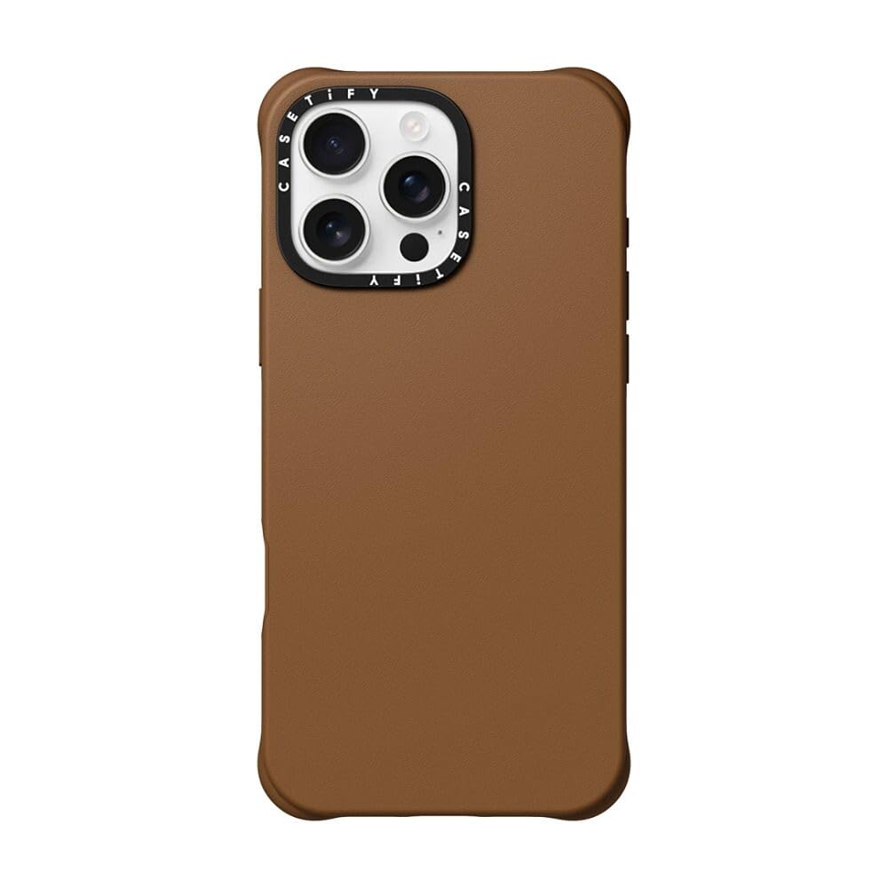 Amazon.com: CASETiFY BioVeg iPhone 16 Pro Max Faux Leather Case