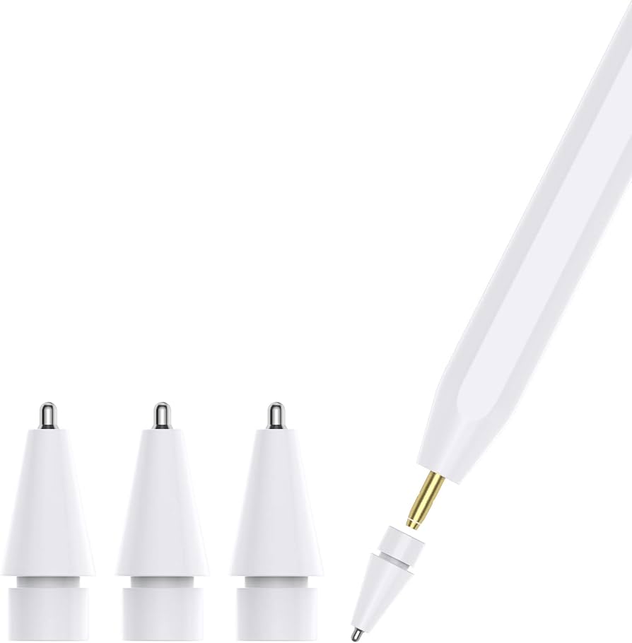 Amazon.co.jp: apple pencil交換用ペン先 金属ペン先 4個入り Apple