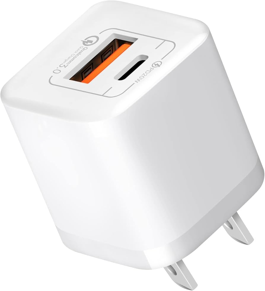 Amazon | iPhone14対応 PD充電器 20W 2ポートType-c 急速充電器【USB