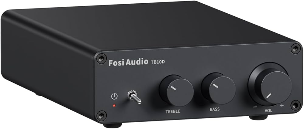 Amazon.co.jp: Fosi Audio TB10D 600W サウンドアンプ TPA3255 パワー