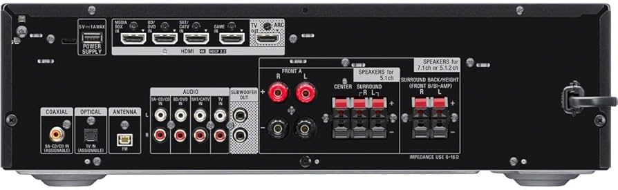 Amazon.com: Sony STR-DH790 7.2-ch Surround Sound Home Theater AV