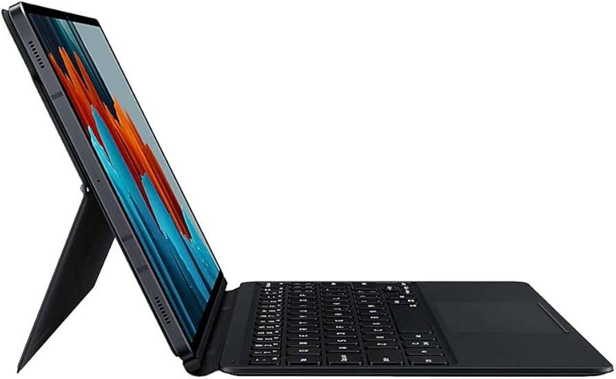 Amazon.com: SAMSUNG Galaxy Tab S7 Keyboard, Black (EF-DT870UBEGWW