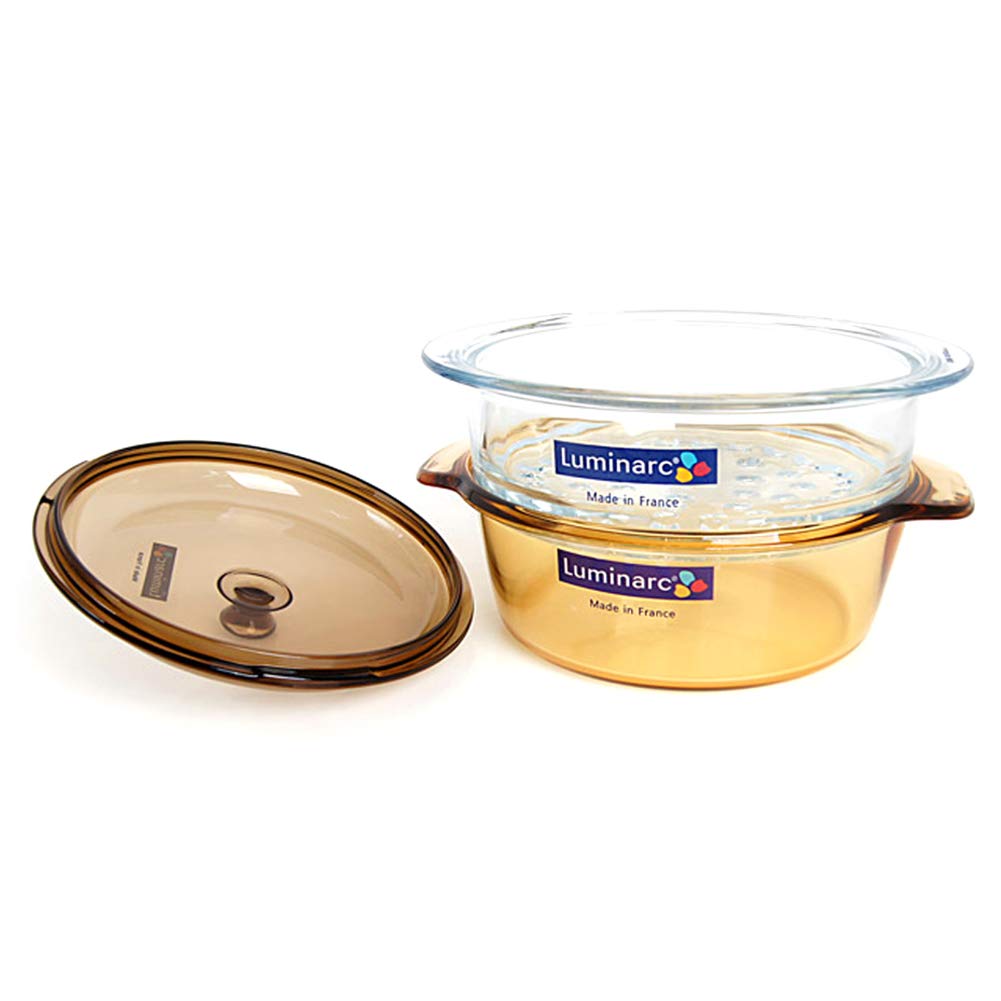 Amazon | Luminarc ビトロ ブルーミング 調理器具セット 2クォート