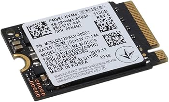 Amazon.com: New OEM PM991a 512GB M.2 2230 30mm NVMe PCIe SSD Gen3